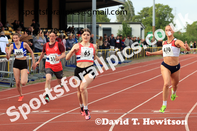 200 metres, 2026 NEGP 2, Monkton Stadium, Wednesday, May 27th. Photo: David T. Hewitson/Sports for All Pics